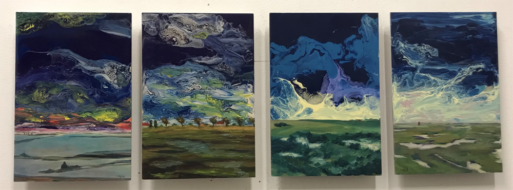 ZANDVLAKTE 15X36 op marmoleum